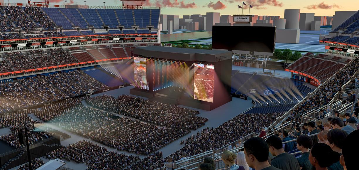 Nissan Stadium - Section Upper 318 Seat View