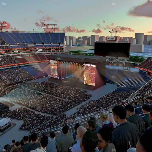 Nissan Stadium - Section Upper 318 Seat View
