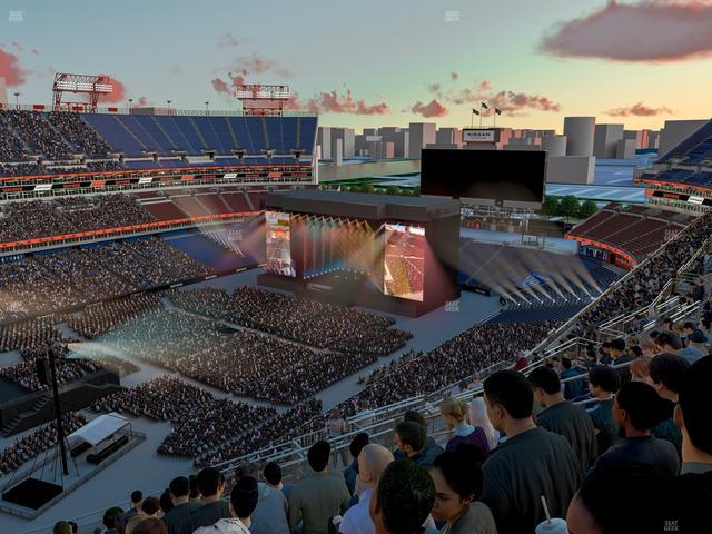 Nissan Stadium - Section Upper 318 Seat View