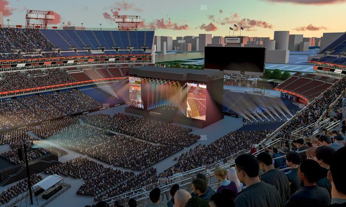 Nissan Stadium - Section Upper 318 Seat View