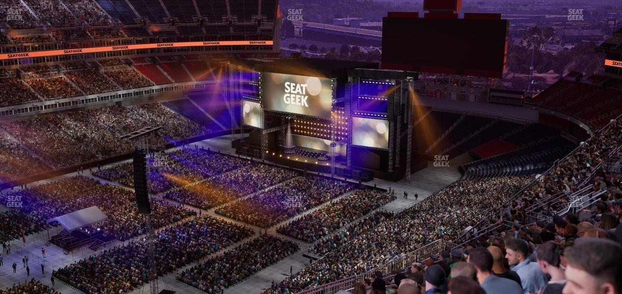 Nissan Stadium - Section Upper 318 Seat View