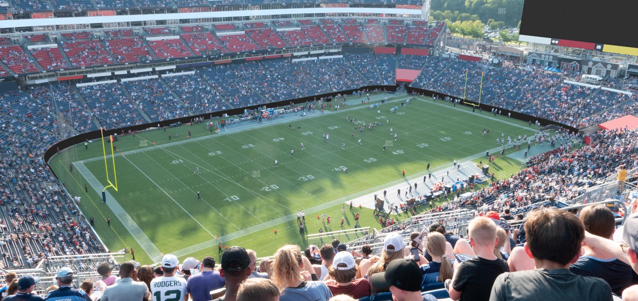 Nissan Stadium - Section Upper 318 Seat View