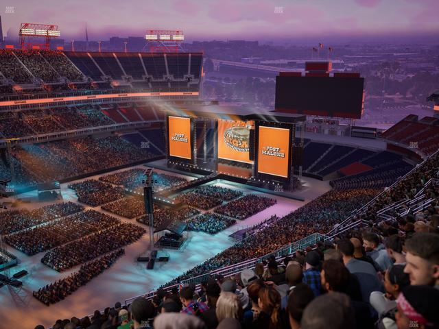 Nissan Stadium - Section Upper 318 Seat View