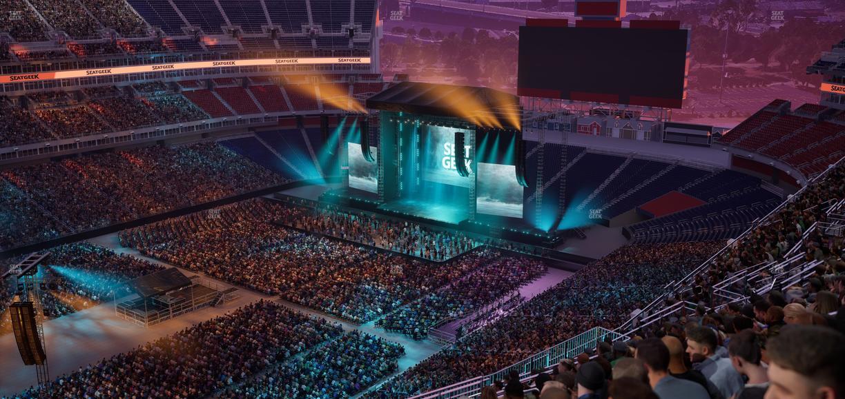 Nissan Stadium - Section Upper 318 Seat View