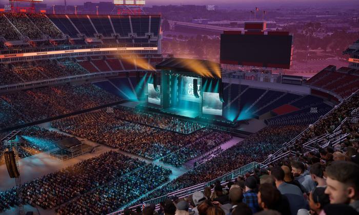 Nissan Stadium - Section Upper 318 Seat View