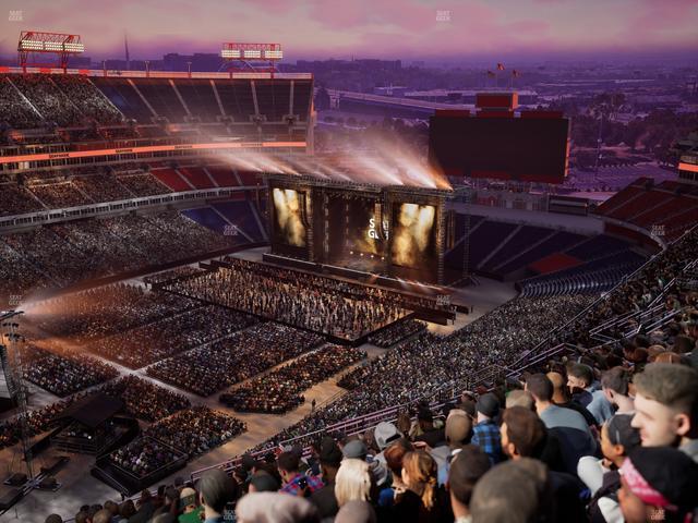 Nissan Stadium - Section Upper 318 Seat View