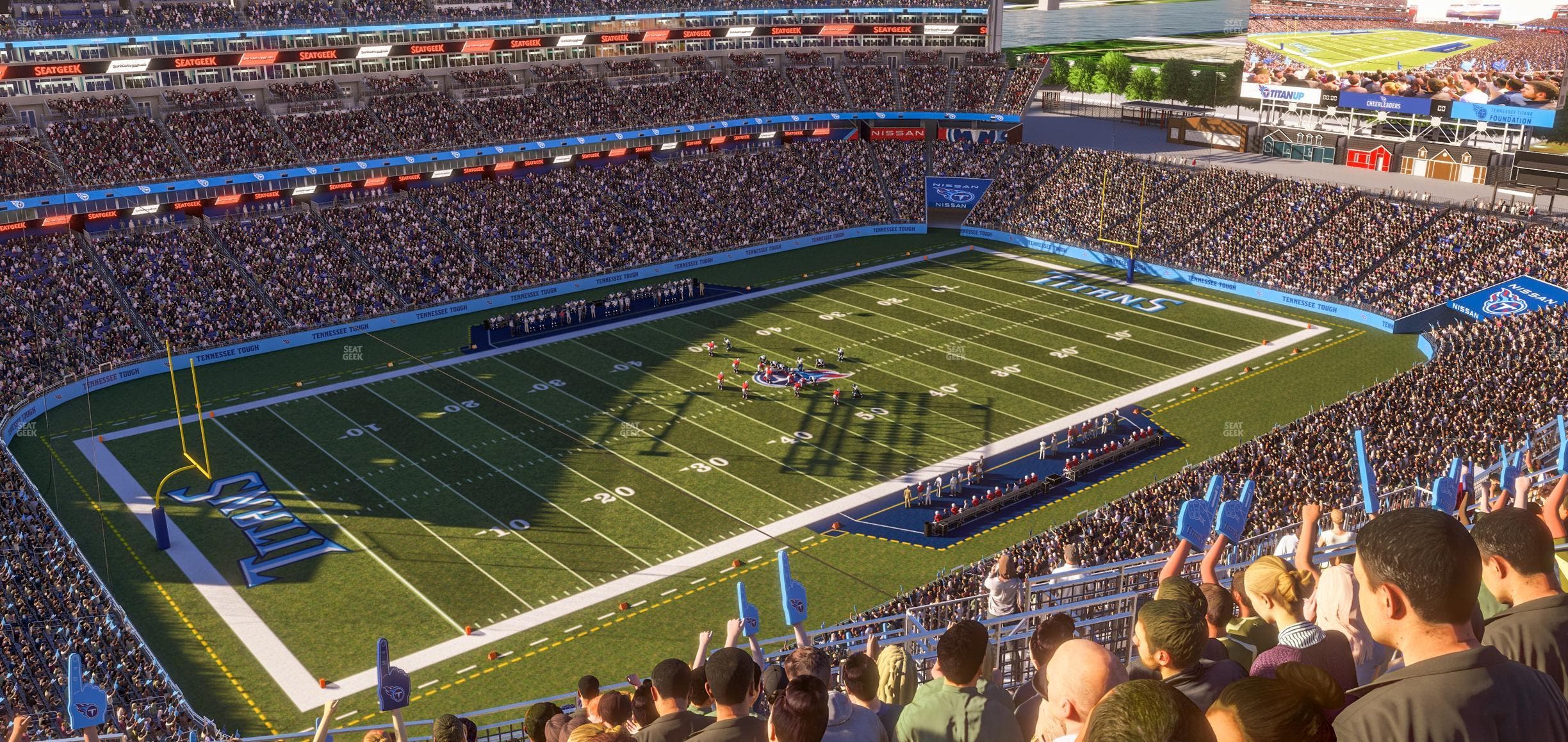 Nissan Stadium - Section Upper 318 Seat View