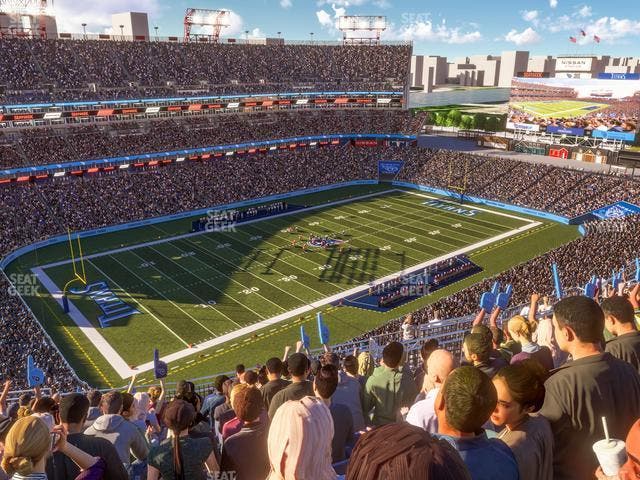 Nissan Stadium - Section Upper 318 Seat View