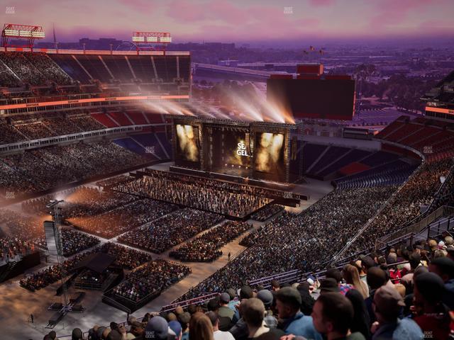 Nissan Stadium - Section Upper 319 Seat View