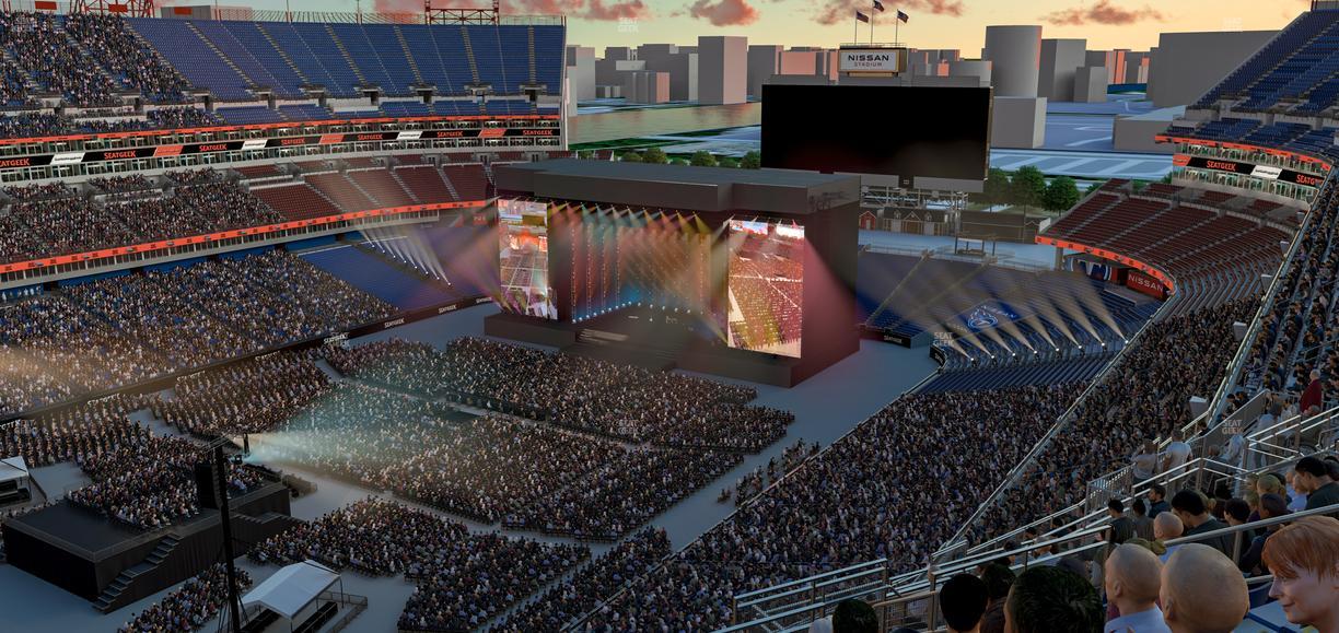 Nissan Stadium - Section Upper 319 Seat View