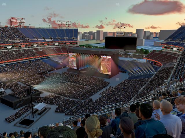 Nissan Stadium - Section Upper 319 Seat View
