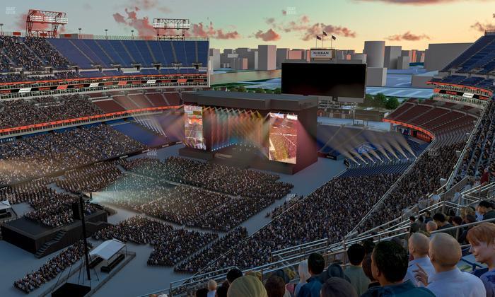 Nissan Stadium - Section Upper 319 Seat View