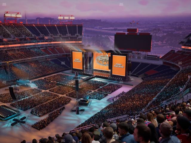 Nissan Stadium - Section Upper 319 Seat View