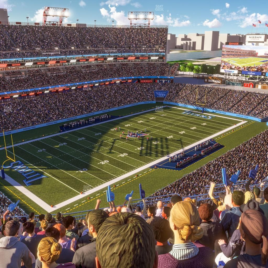 Nissan Stadium - Section Upper 319 Seat View