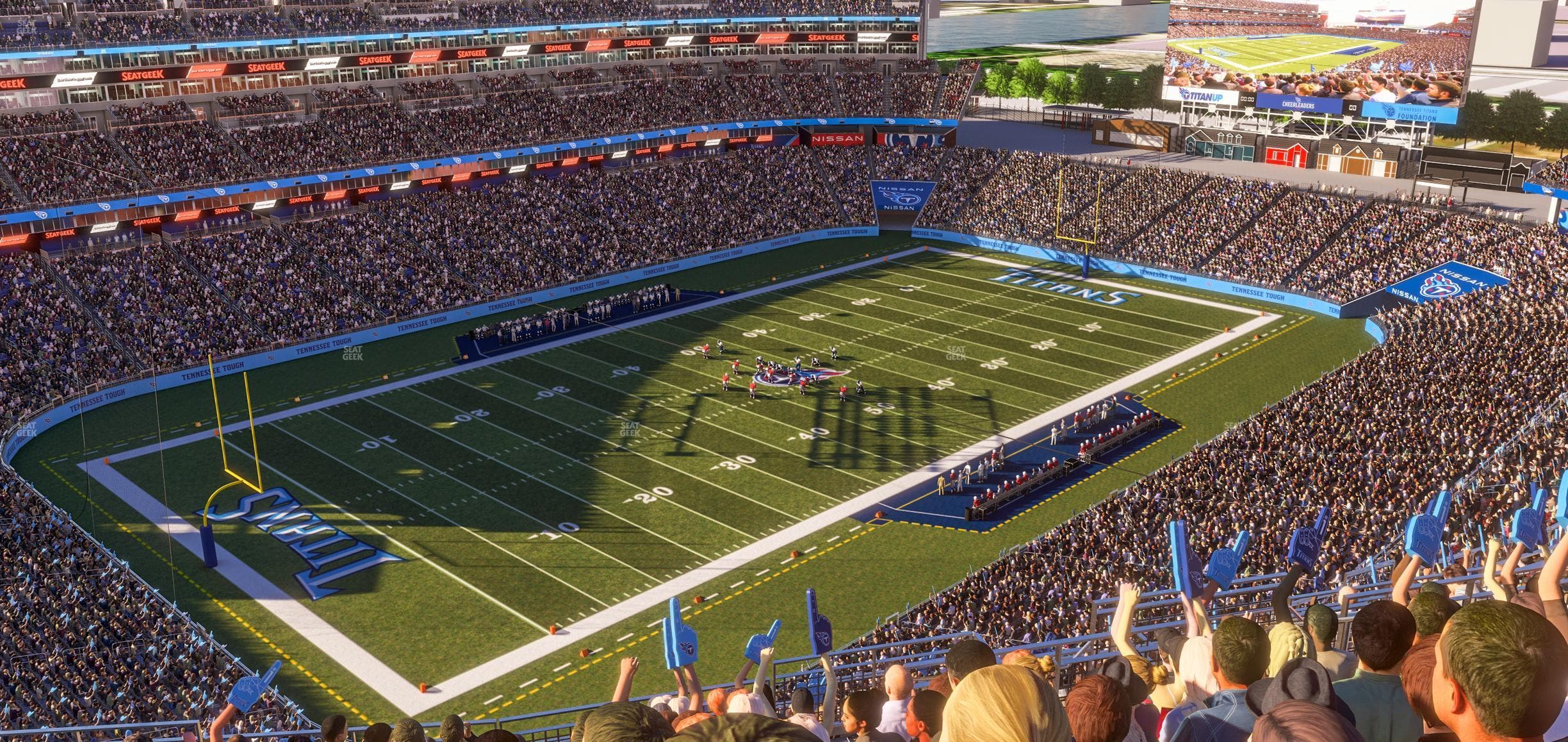 Nissan Stadium - Section Upper 319 Seat View