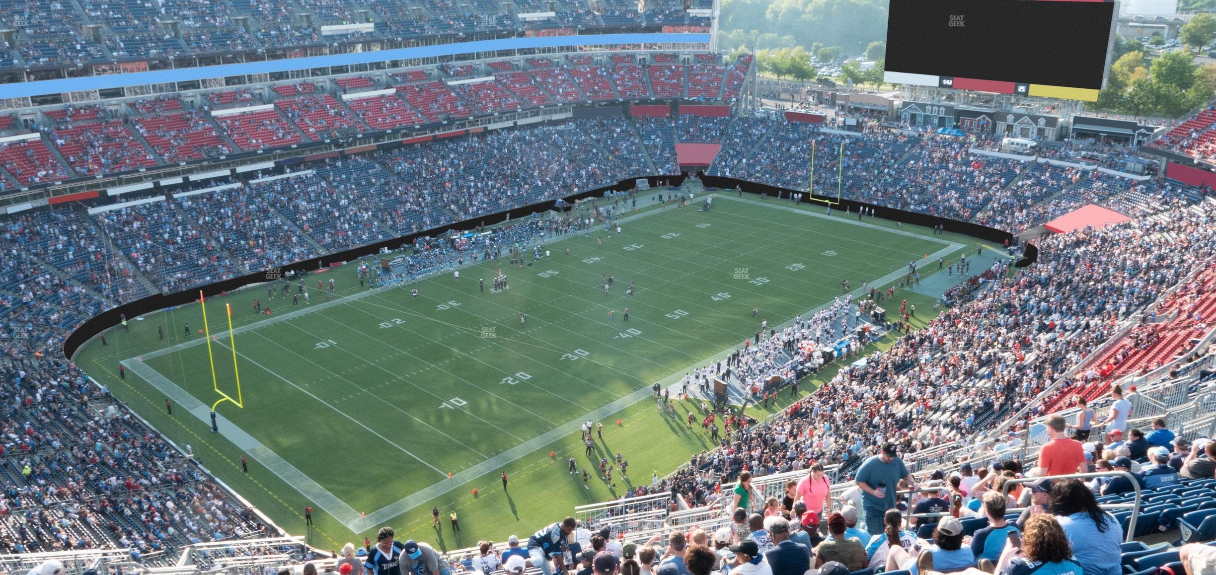 Nissan Stadium - Section Upper 319 Seat View