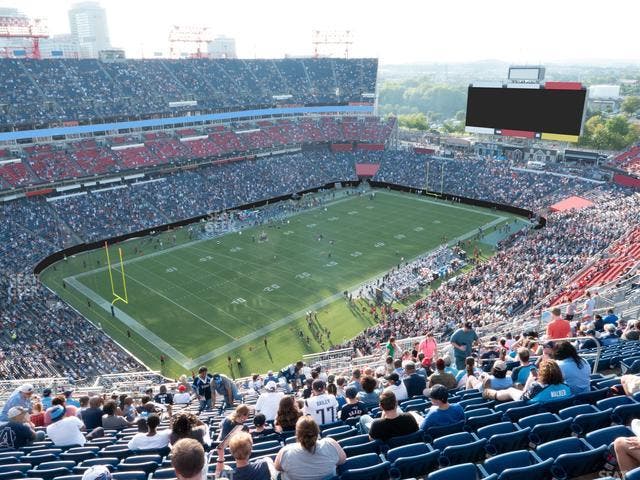 Nissan Stadium - Section Upper 319 Seat View