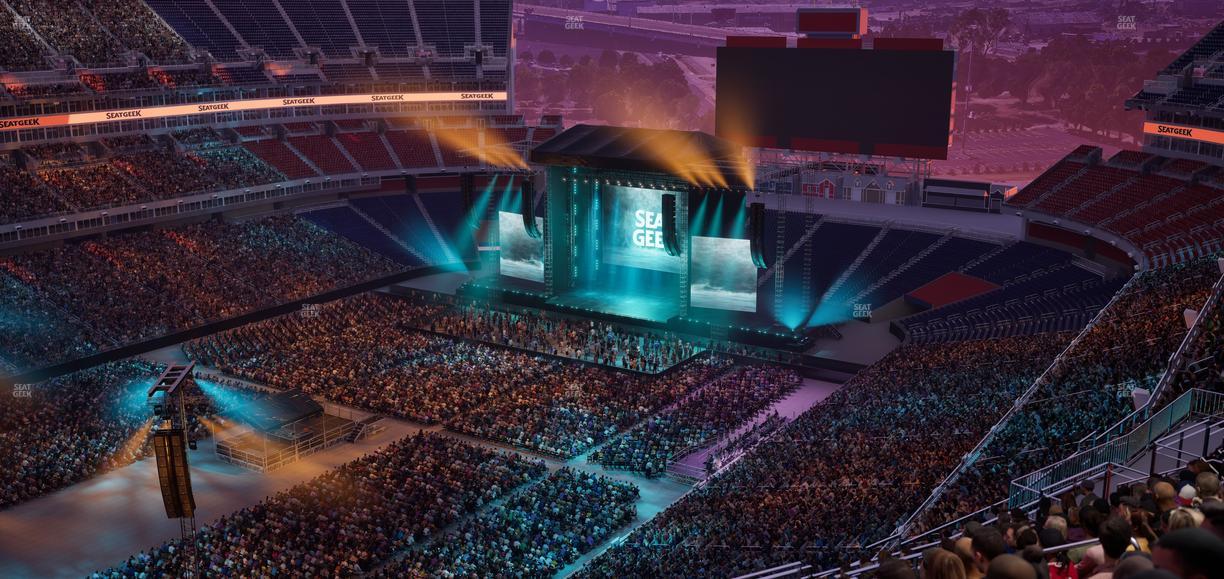 Nissan Stadium - Section Upper 319 Seat View