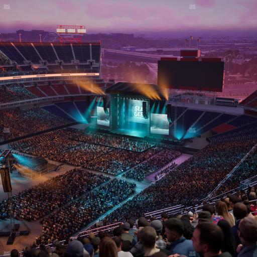 Nissan Stadium - Section Upper 319 Seat View
