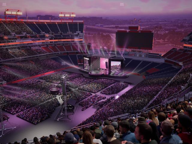 Nissan Stadium - Section Upper 319 Seat View