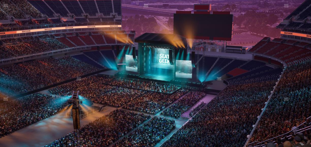 Nissan Stadium - Section Upper 320 Seat View