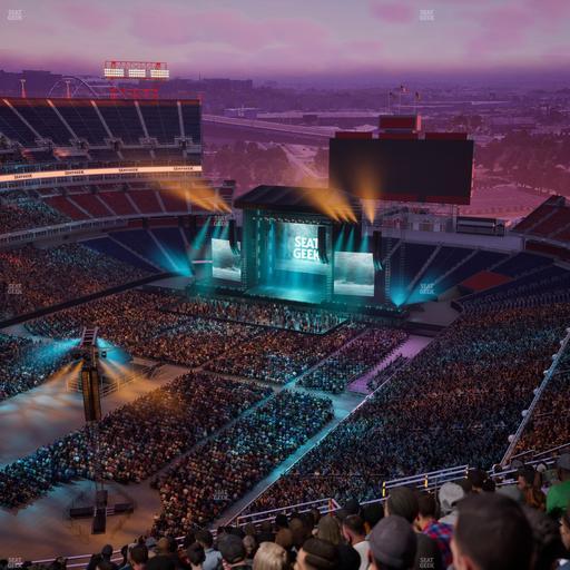 Nissan Stadium - Section Upper 320 Seat View