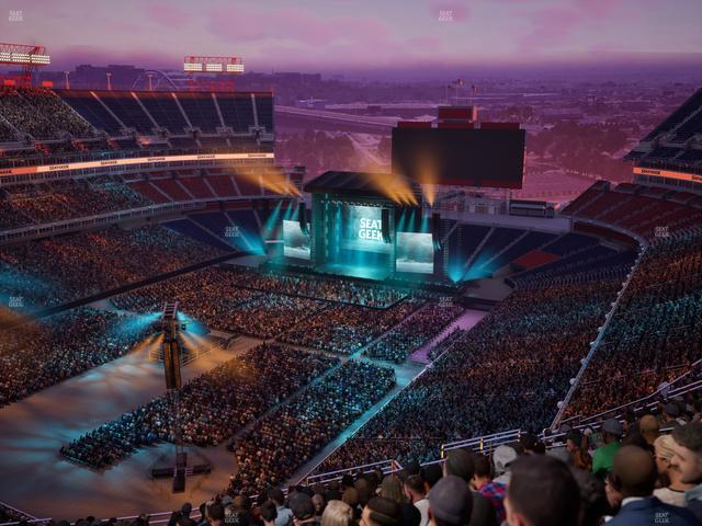 Nissan Stadium - Section Upper 320 Seat View