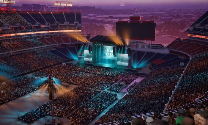 Nissan Stadium - Section Upper 320 Seat View