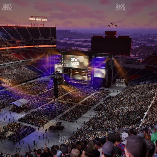 Nissan Stadium - Section Upper 320 Seat View