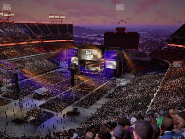 Nissan Stadium - Section Upper 320 Seat View