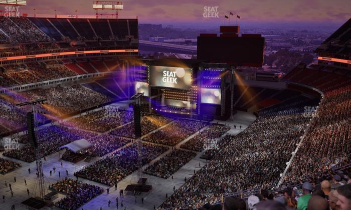 Nissan Stadium - Section Upper 320 Seat View