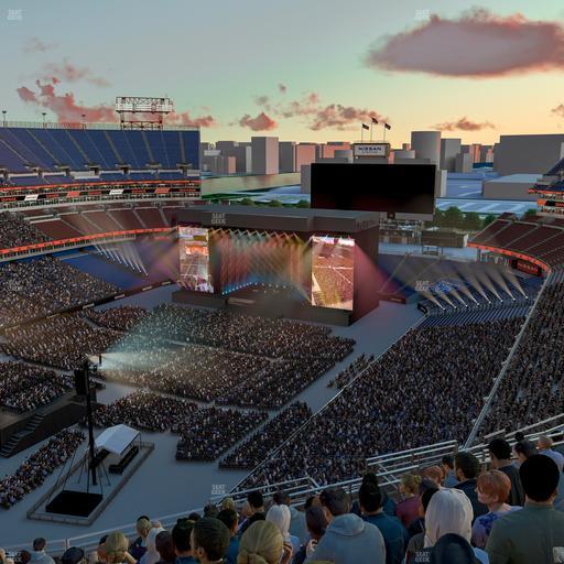 Nissan Stadium - Section Upper 320 Seat View