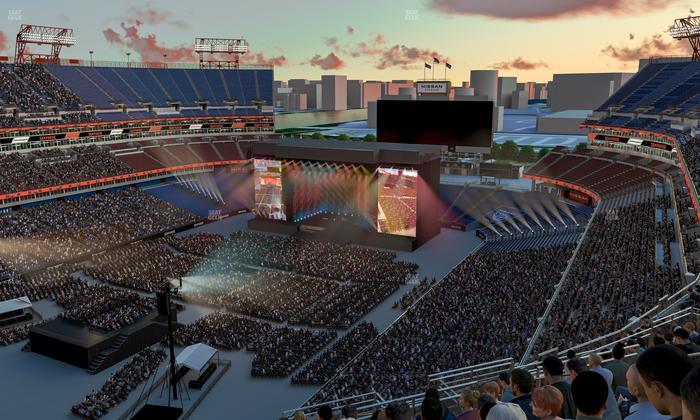 Nissan Stadium - Section Upper 320 Seat View