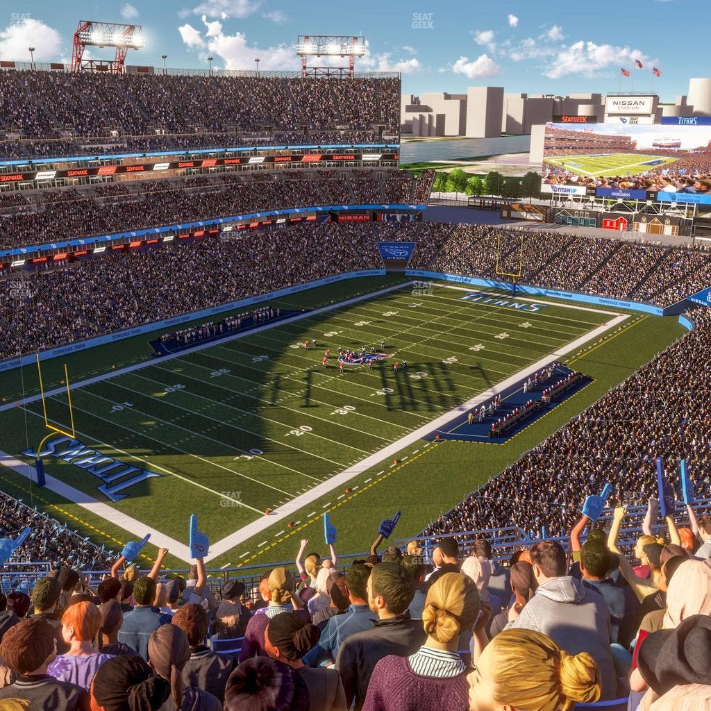 Nissan Stadium - Section Upper 320 Seat View