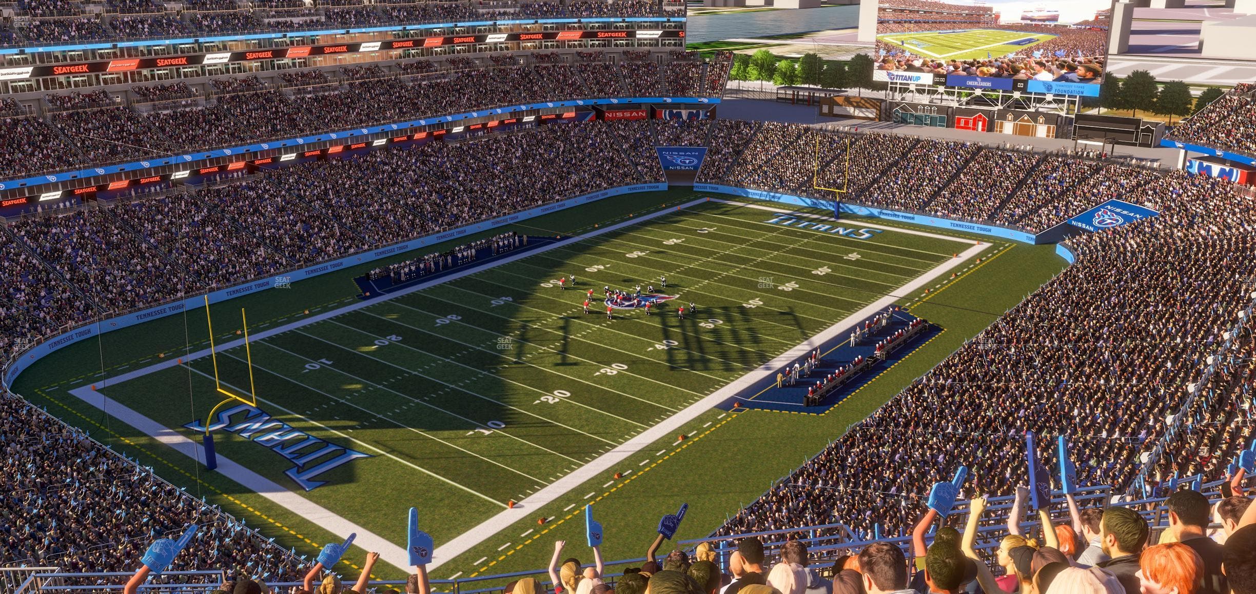 Nissan Stadium - Section Upper 320 Seat View