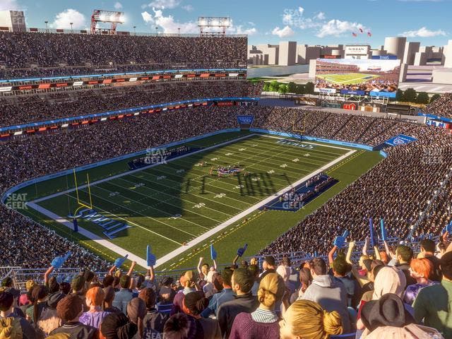 Nissan Stadium - Section Upper 320 Seat View