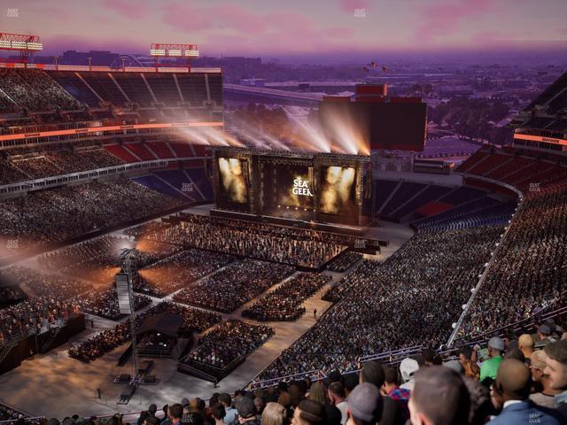 Nissan Stadium - Section Upper 320 Seat View
