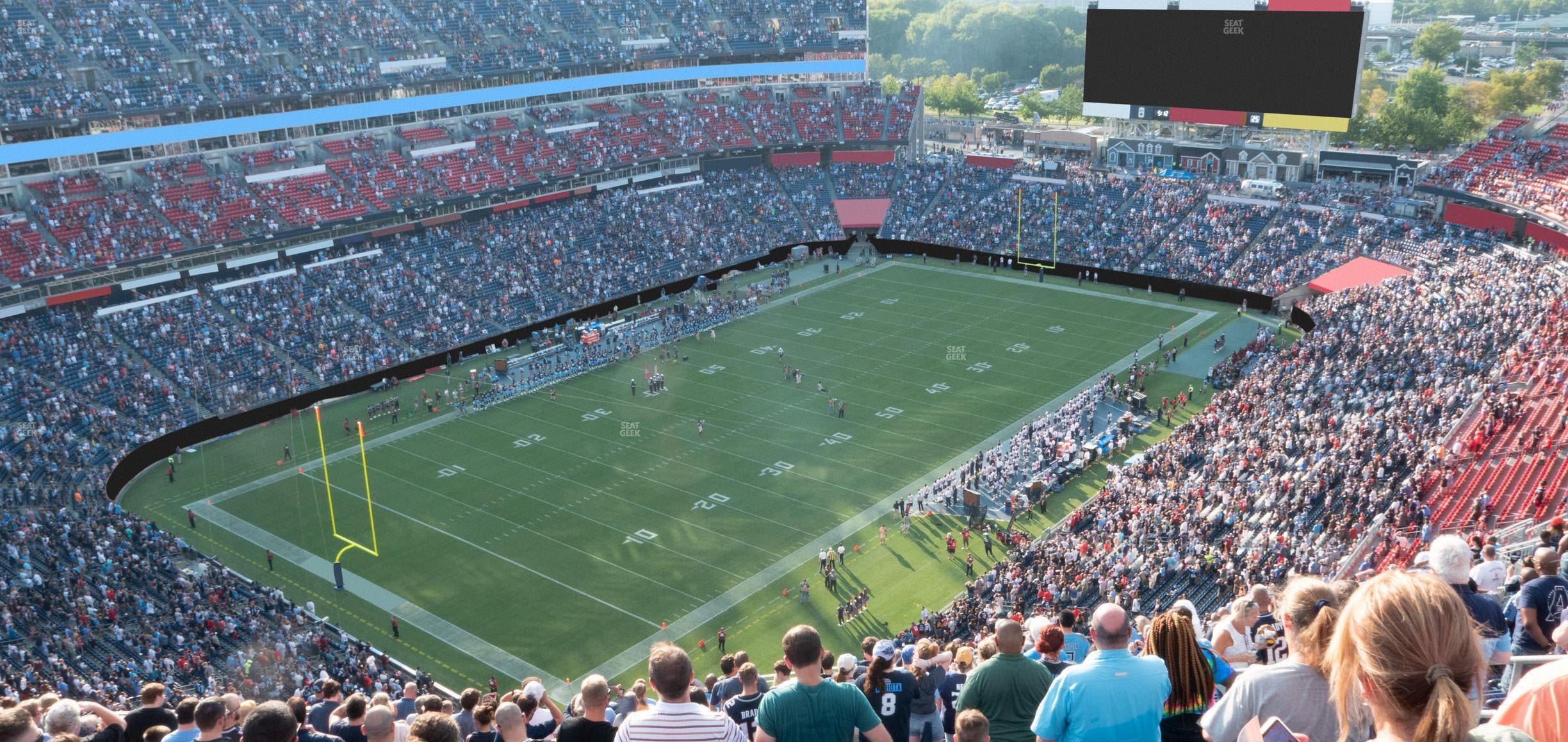 Nissan Stadium - Section Upper 320 Seat View