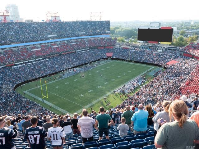 Nissan Stadium - Section Upper 320 Seat View