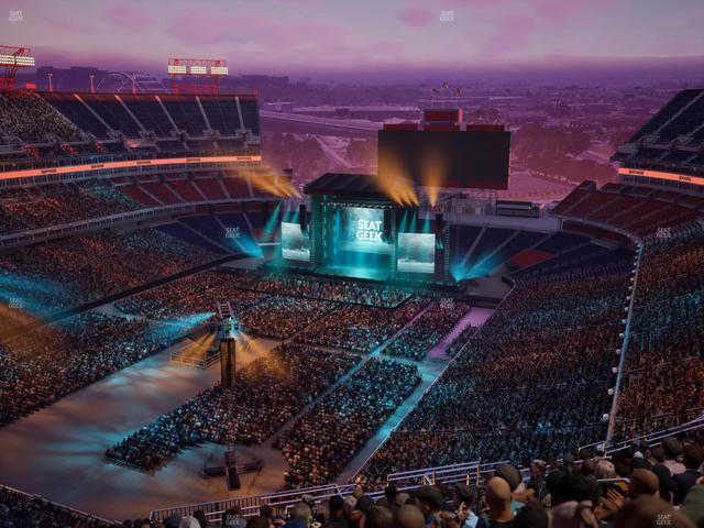 Nissan Stadium - Section Upper 321 Seat View