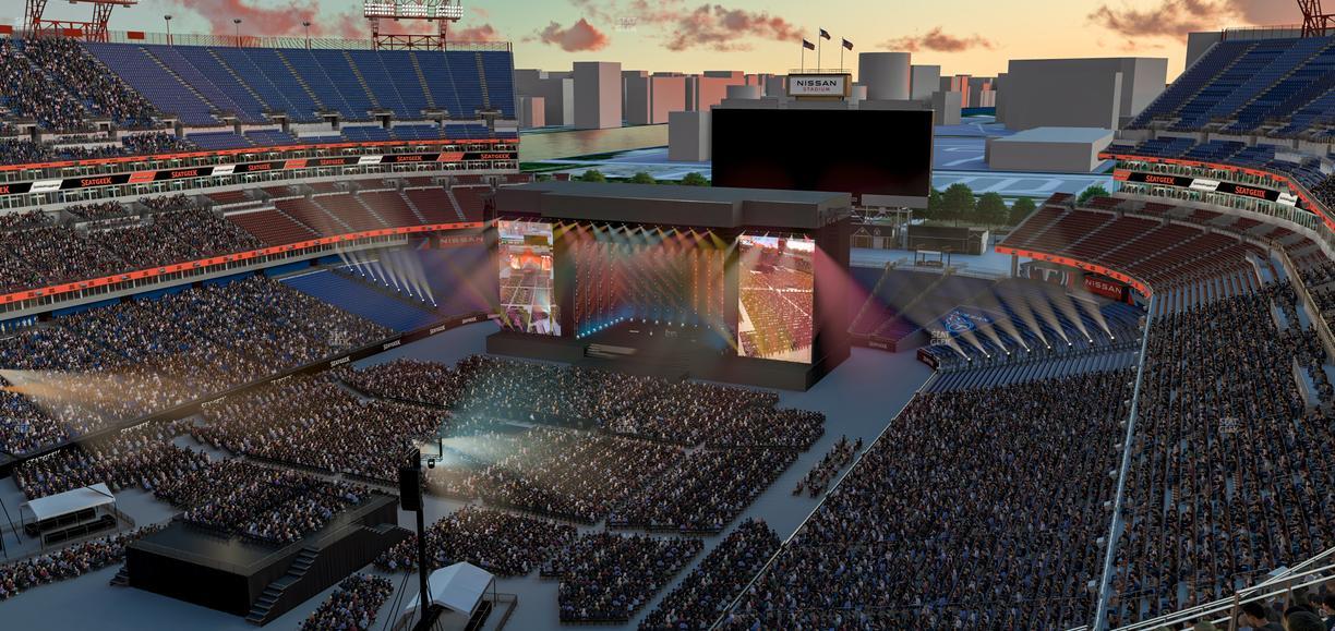 Nissan Stadium - Section Upper 321 Seat View