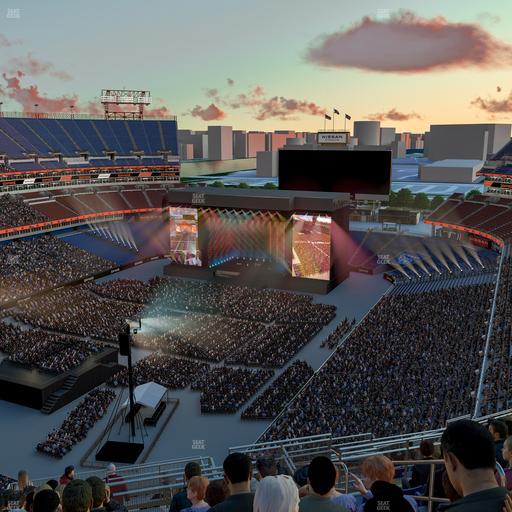 Nissan Stadium - Section Upper 321 Seat View