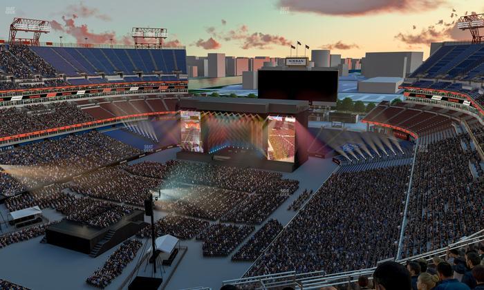 Nissan Stadium - Section Upper 321 Seat View