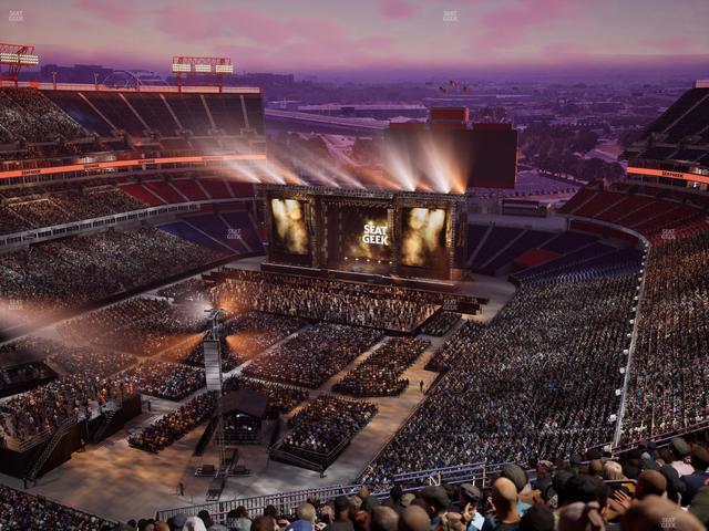 Nissan Stadium - Section Upper 321 Seat View