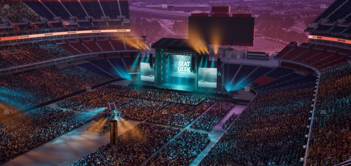 Nissan Stadium - Section Upper 321 Seat View