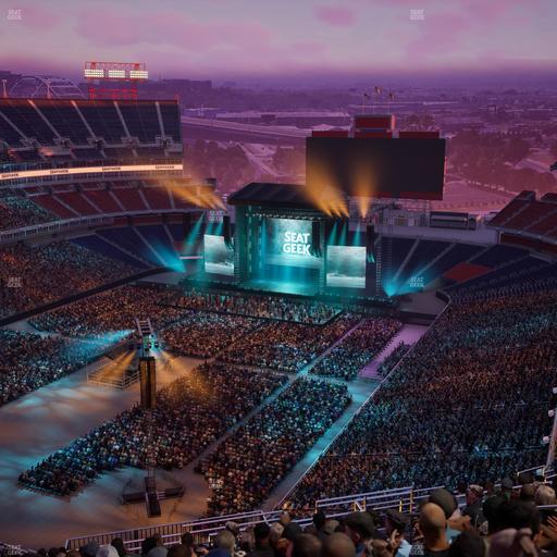 Nissan Stadium - Section Upper 321 Seat View