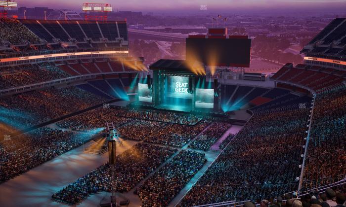 Nissan Stadium - Section Upper 321 Seat View