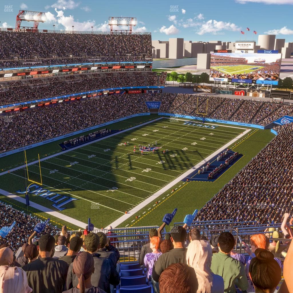 Nissan Stadium - Section Upper 321 Seat View