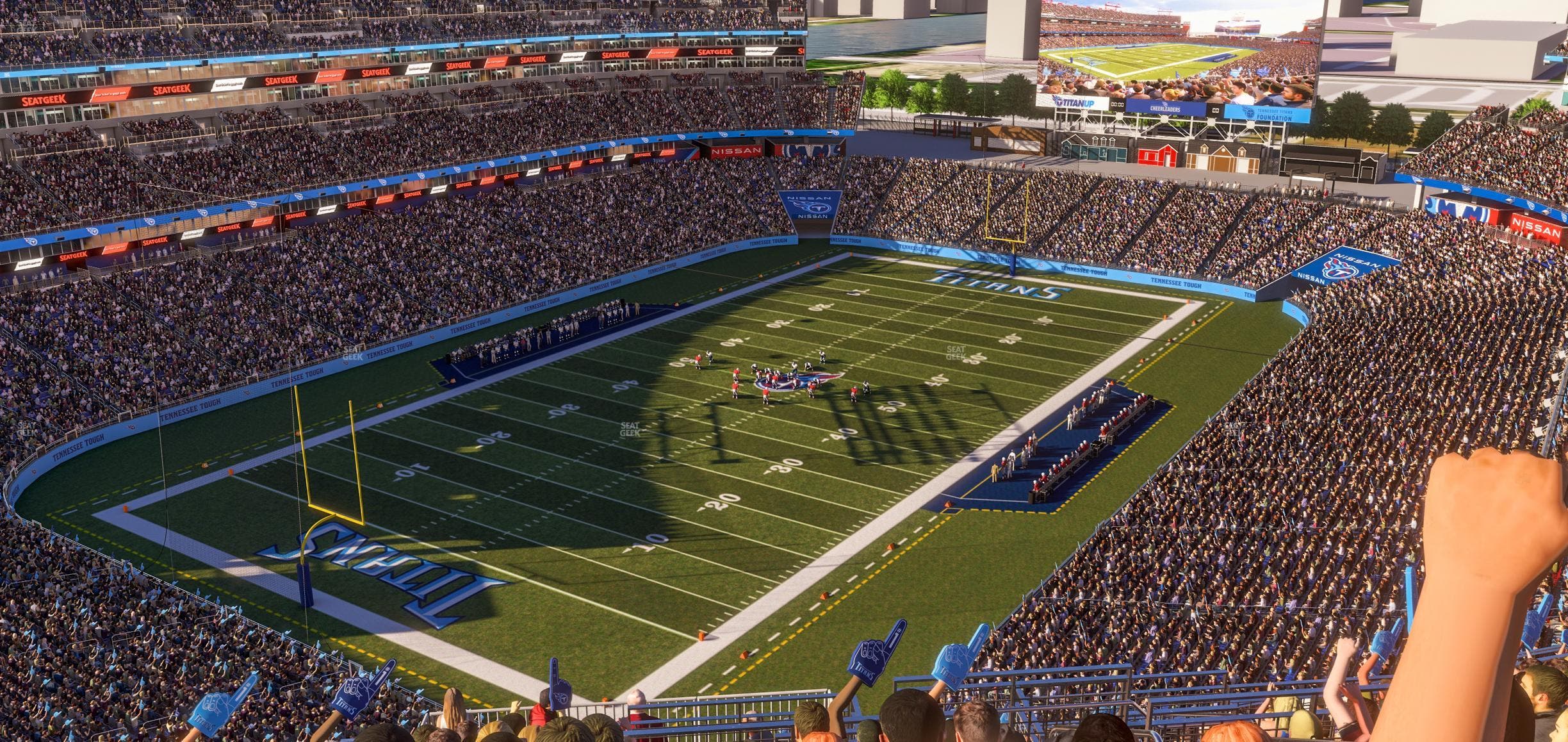 Nissan Stadium - Section Upper 321 Seat View