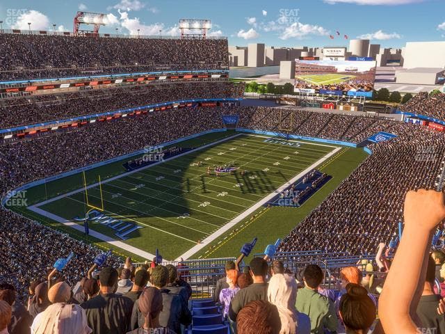 Nissan Stadium - Section Upper 321 Seat View